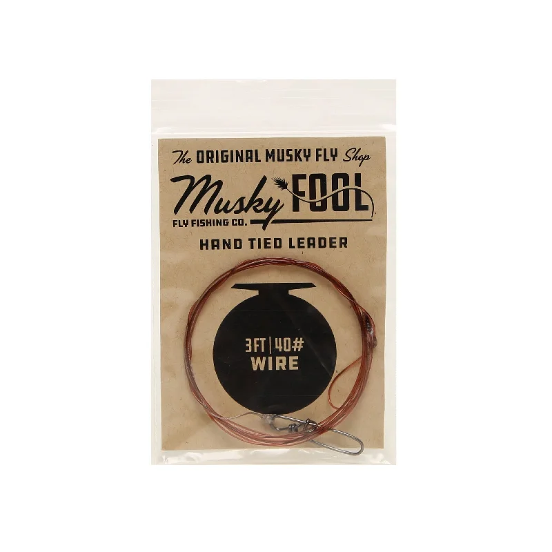 Musky Fool 3ft Musky Fly Fishing Leader