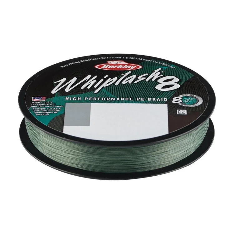 Berkley Whiplash 8 Braid - Moss Green - 150m