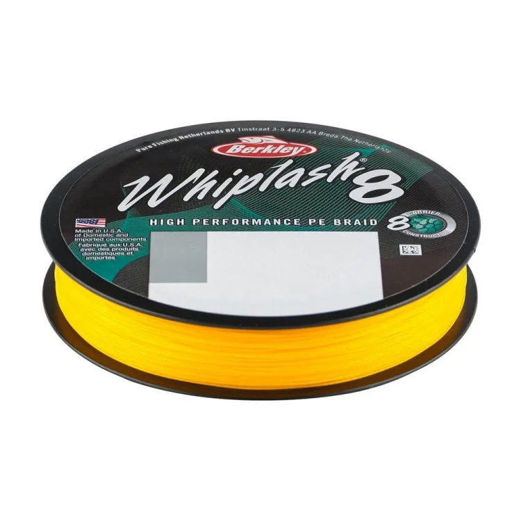 Berkley Whiplash 8 Braid - Yellow - 150m