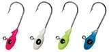 Bobby Garland Mo Glo Jig Head 1/24oz 10ct Chartreuse Glo