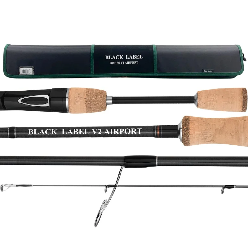 Daiwa Black Label V2 Airport Rods