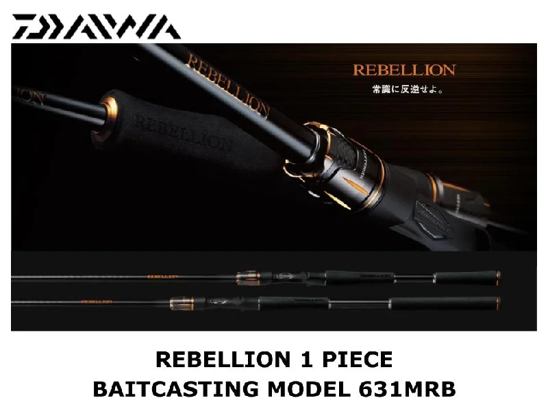 Daiwa Rebellion 1 Piece Baitcasting Model 631MRB