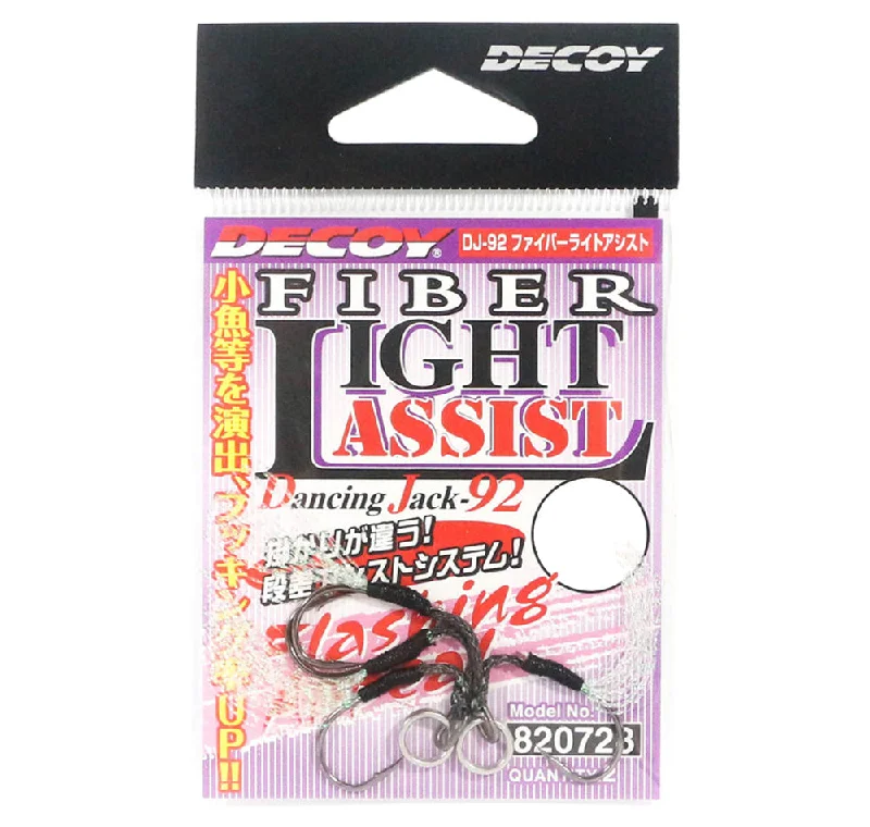 Decoy DJ-92 Fibre Light Twin Assist Hooks