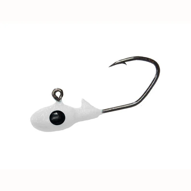 Bobby Garland Overbite Sickle Jig Head 1/32oz 10ct Ghost