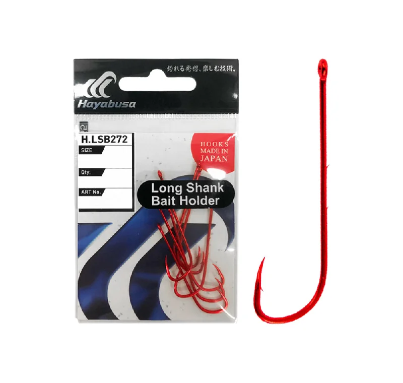 Hayabusa H.LSB272 Long Shank Bait Holder Hooks Qty 7