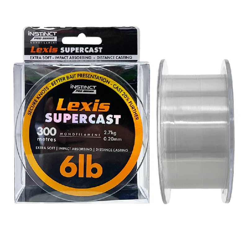 Instinct Pro Series Lexis Supercast Monofilament Line