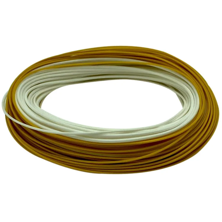 John Norris Ni1 High Performance Floating Fly Line - Caramel/White