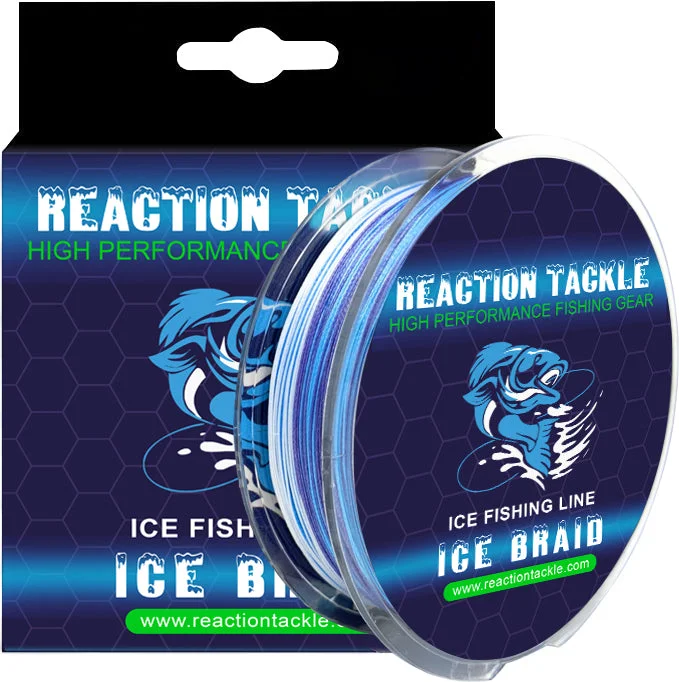 Reaction Tackle Ice Fishing Braided line - 8 Strand