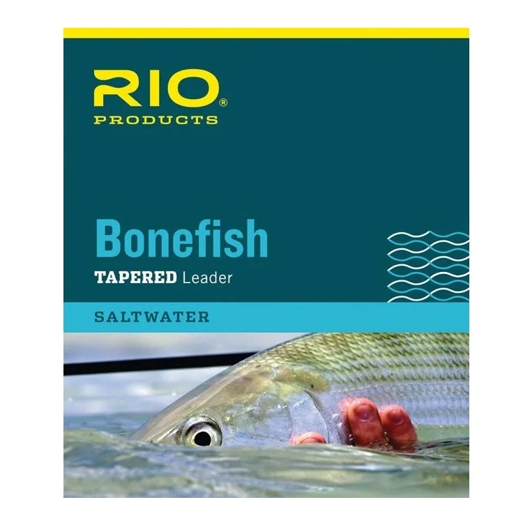 Rio Bonefish 10ft Tapered Leaders - Triple Pack