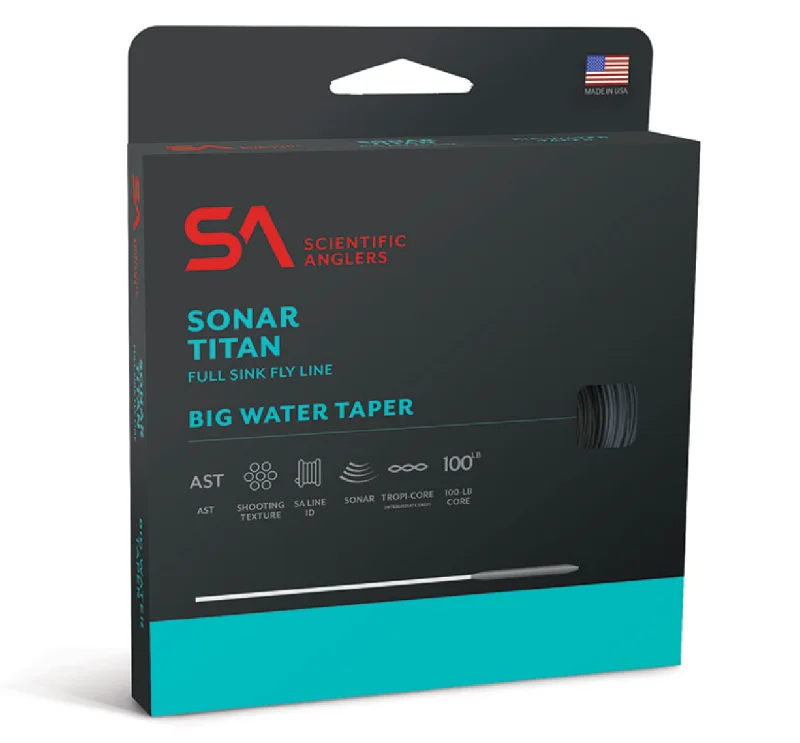 Scientific Anglers Sonar Titan Big Water Taper Max Sink Fly Line