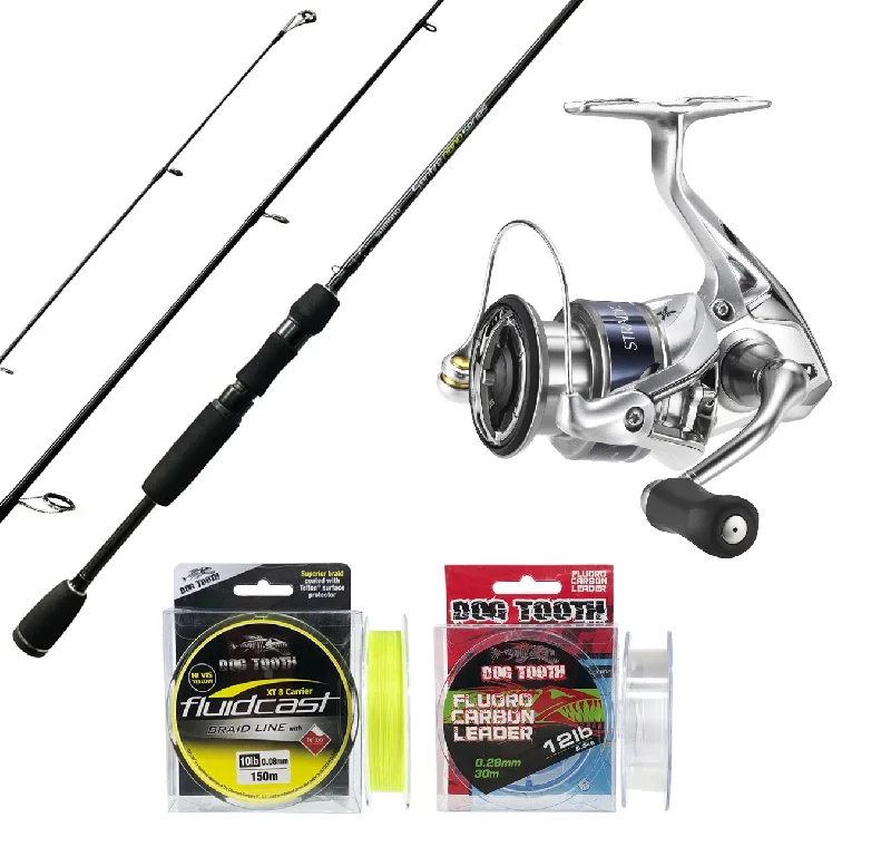 Shimano Sentire Nano 703 2-4kg + Stradic FK 2500 + Line Package