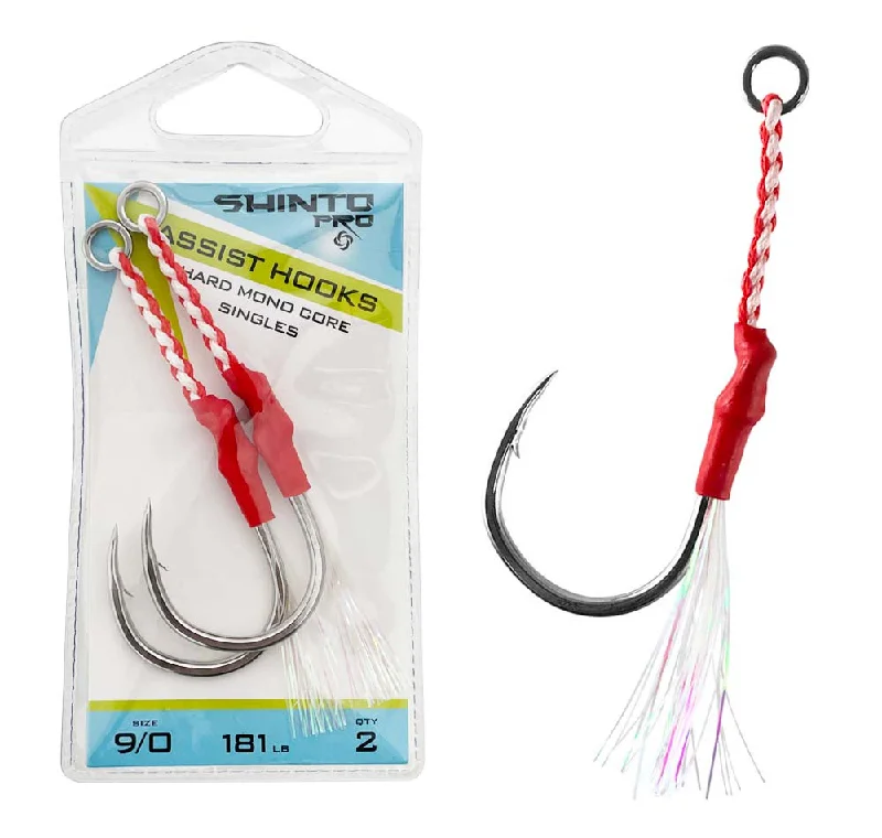 Shinto Pro Hard Mono Core Single Assist Hooks