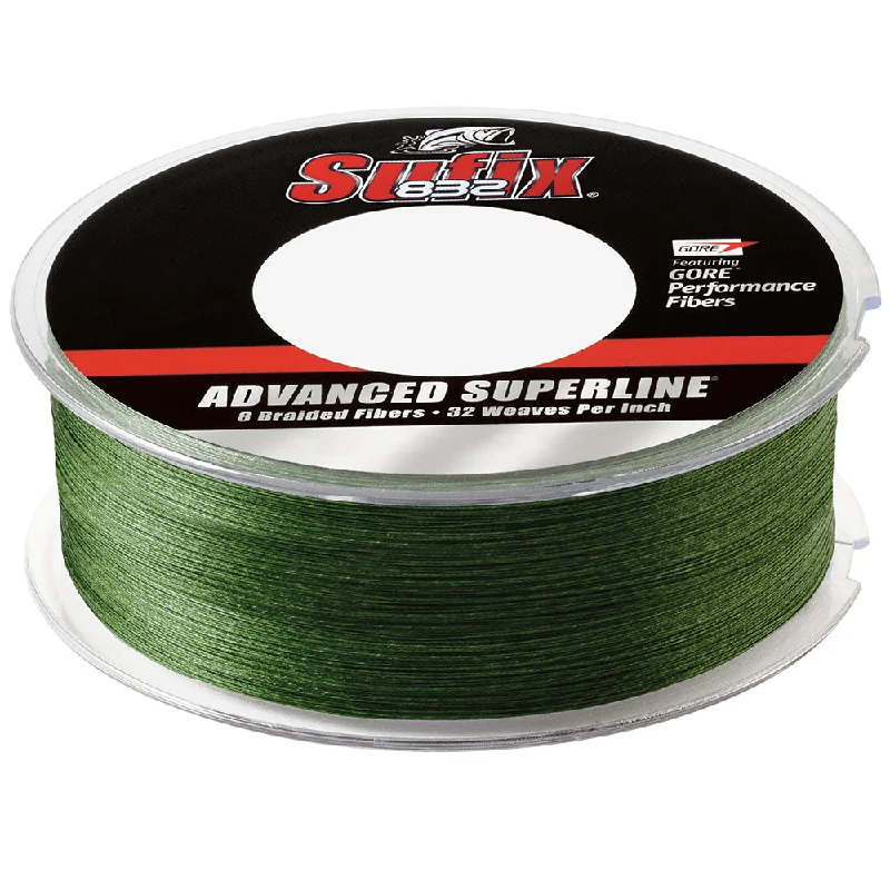 Sufix 832 Braid - 50lb - Low-Vis Green - 600 yds [660-250G]