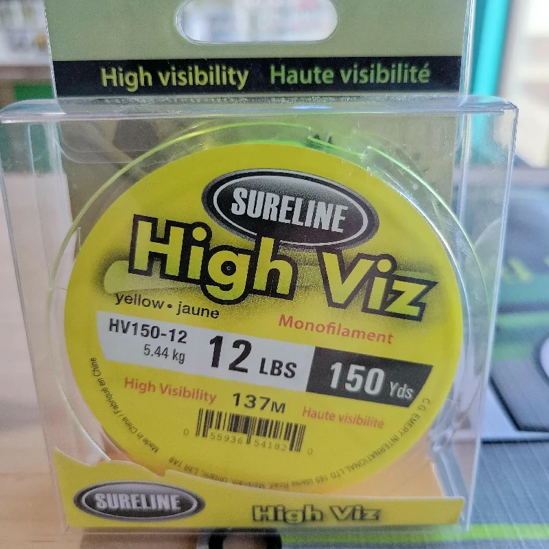 Sureline High Viz Monofilament Line 12lbs 150yds