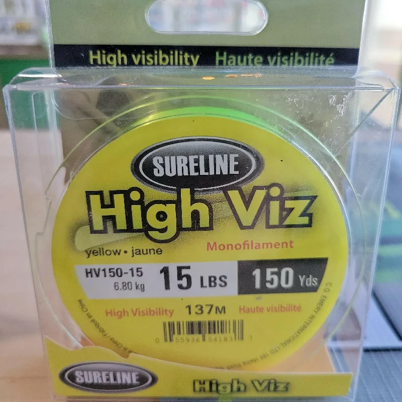 Sureline High Viz Monofilament Line 15lbs 150yds