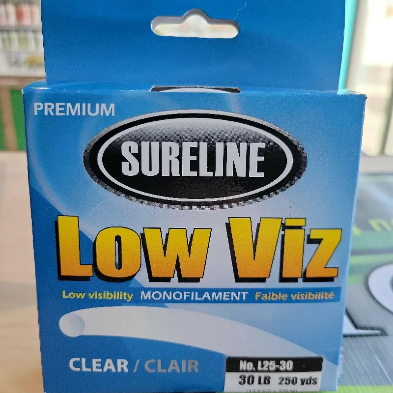 Sureline Premium Low Viz Monofilament Line Clear 30lb 250yds