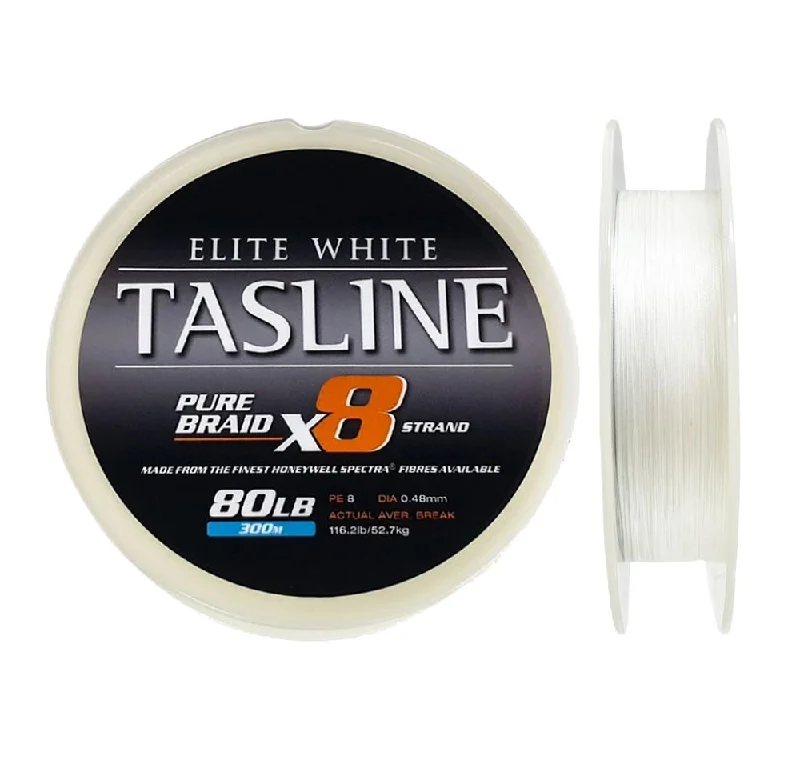 Tasline Elite White X8 Braid