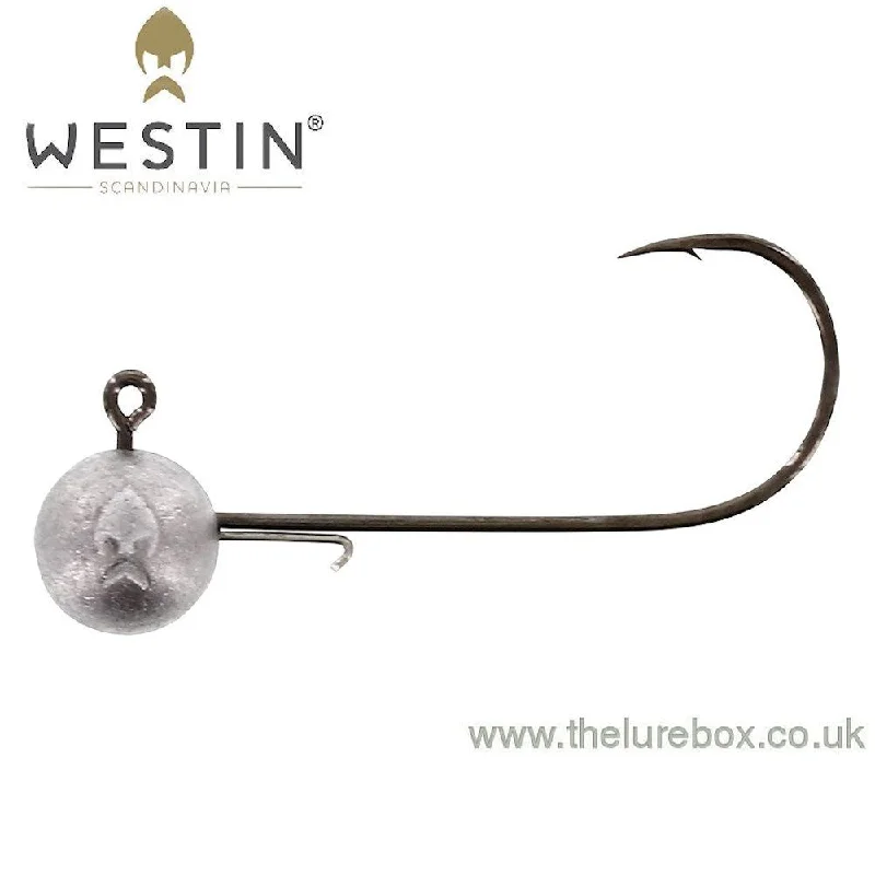 Westin RoundUp Natural Mustad Jig Head - Singles