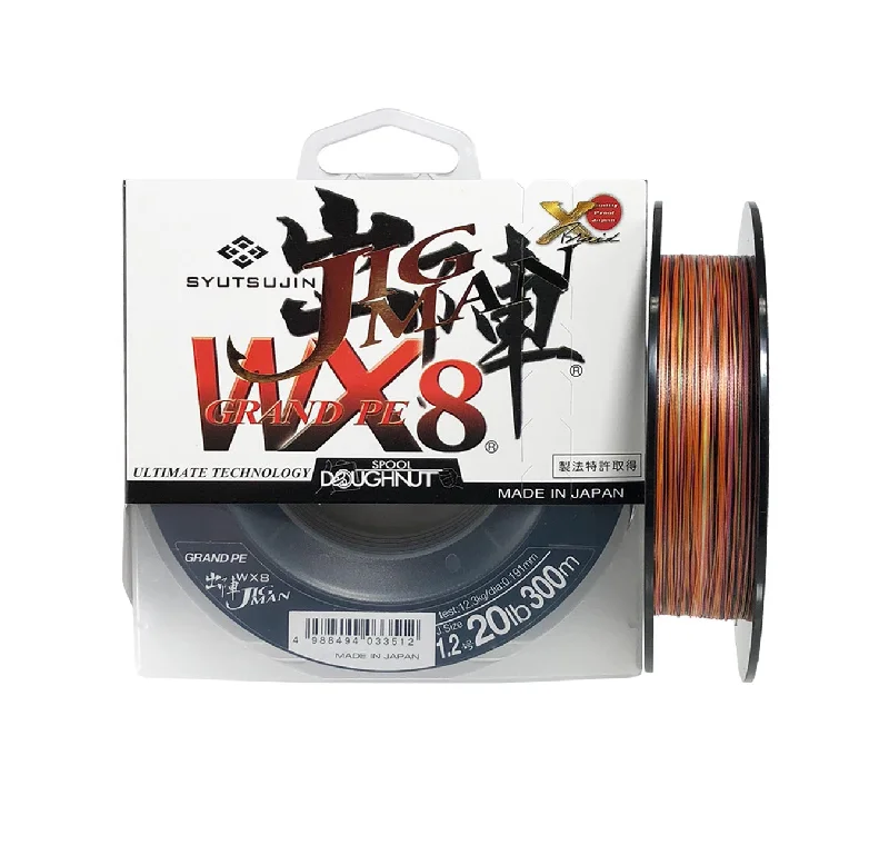 YGK Jig Man Grand PE WX8 Braid