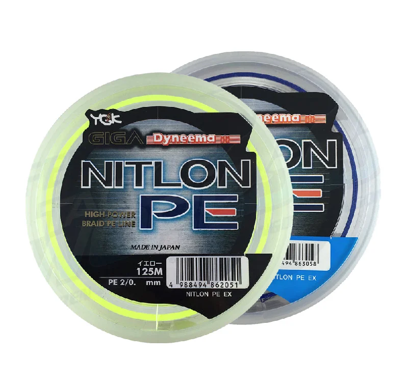 YGK Nitlon PE Braid 125m