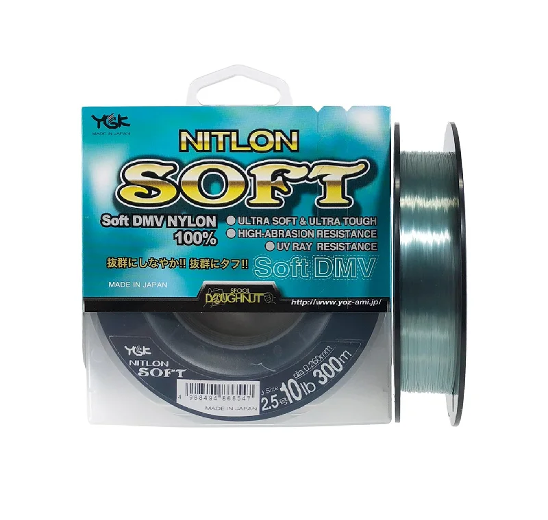 YGK Nitlon Soft DMV Monofilament Line 300m