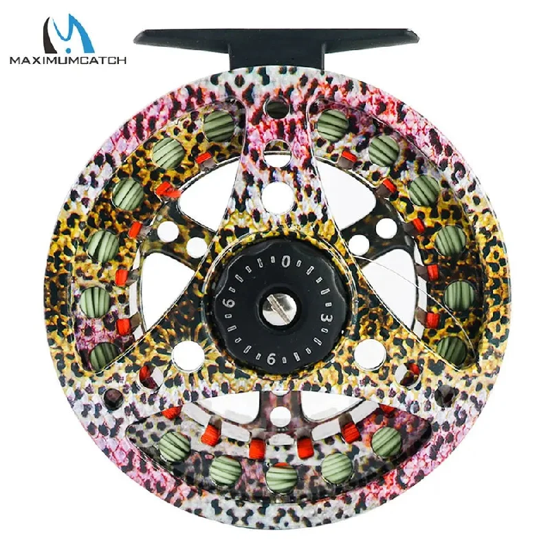 Speckled Reel With Line